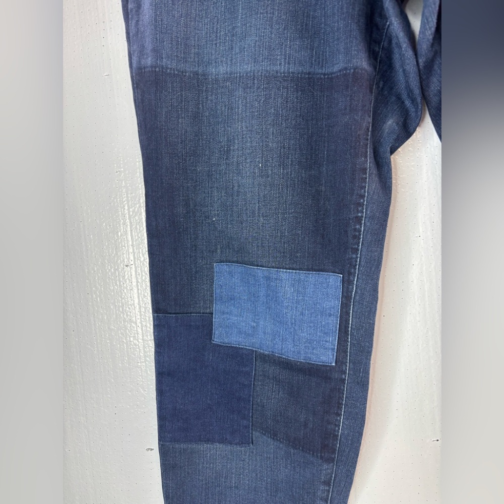 Patchwork Blue Jeans - image 5